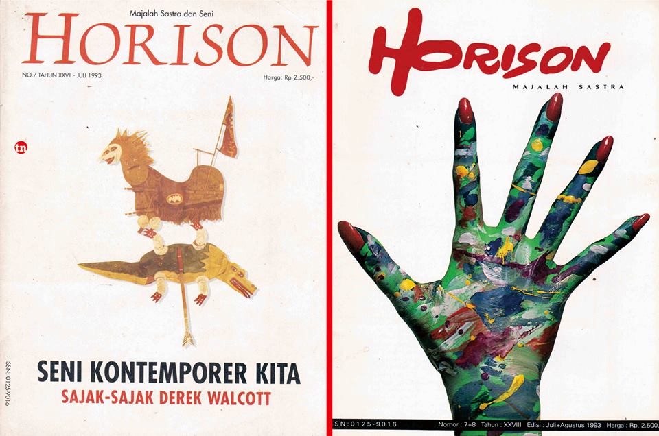 "cover majalah horison"